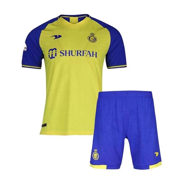 Camiseta Al-Nassr FC Primera Equipación Niño 2022/2023